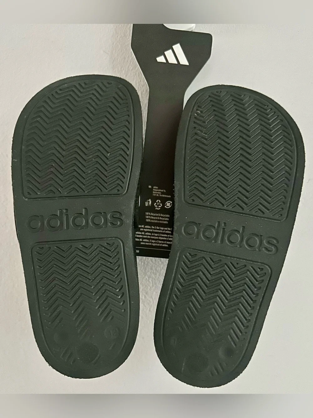 ADIDAS Shower/Swim Slides, Walker/Toddler Size 12